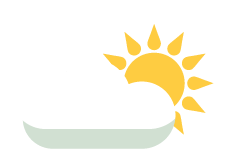 Sun and Cloud Icon